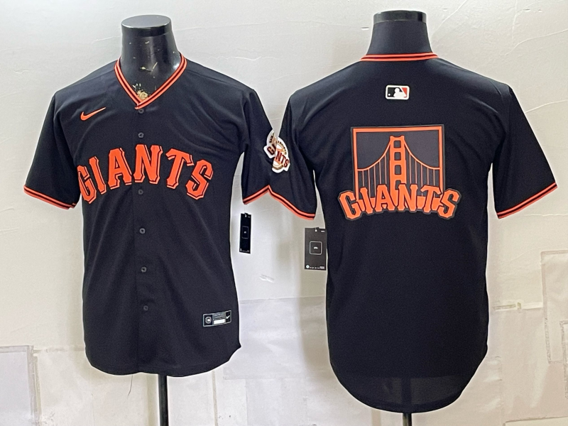 2026 Men Nike San Francisco Giants blank black Game MLB Jersey 0830001523
